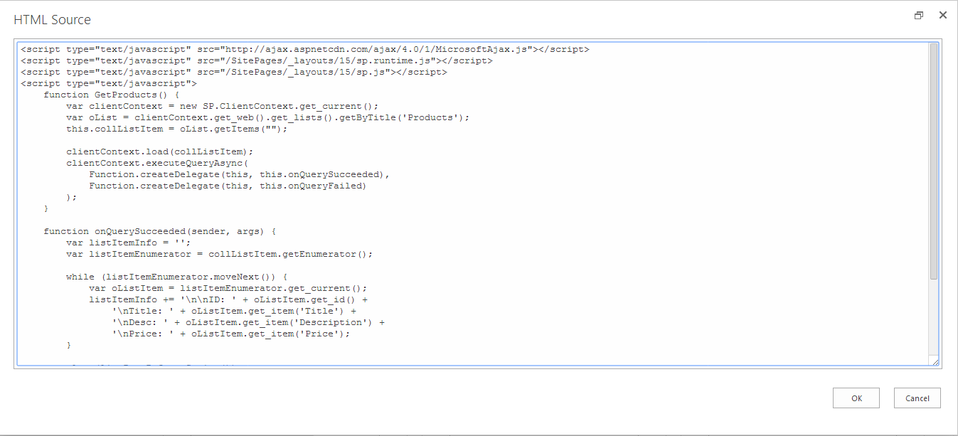 Neal Mukundan Sharepoint 13 Retrieve All Items From A Sharepoint List Using Javascript Object Model Jsom