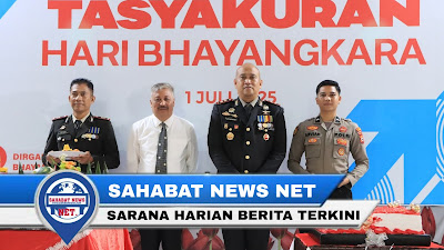 Bupati Pinrang Hadiri Tasyakuran Peringatan Hari Bhayangkara Ke - 79