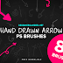 80 Hand Drawn Arrows PS Brush Set