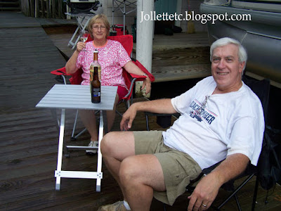 Wendy and Barry at Smith Mountain Lake https://jollettetc.blogspot.com