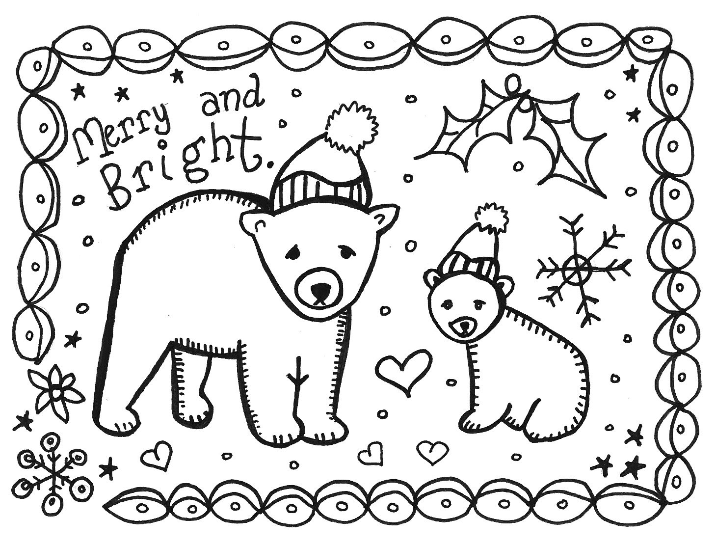 Download Print and color this card to give - Marcia Beckett