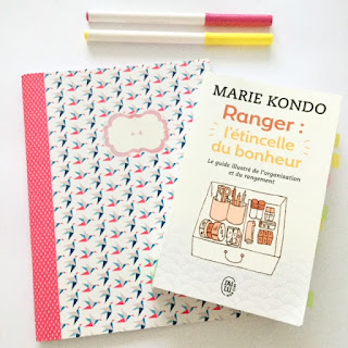 Méthode KonMari dans mon carnet spécial maison