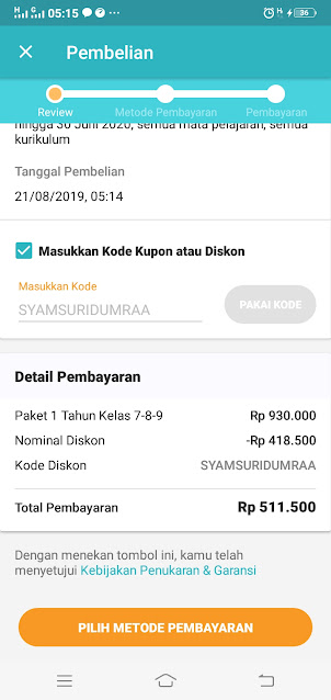 Kode Diskon Ruang Guru