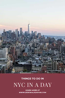 Things to do in NYC in one Day