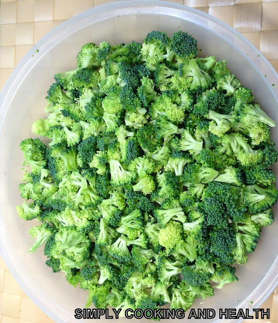 Broccoli florets