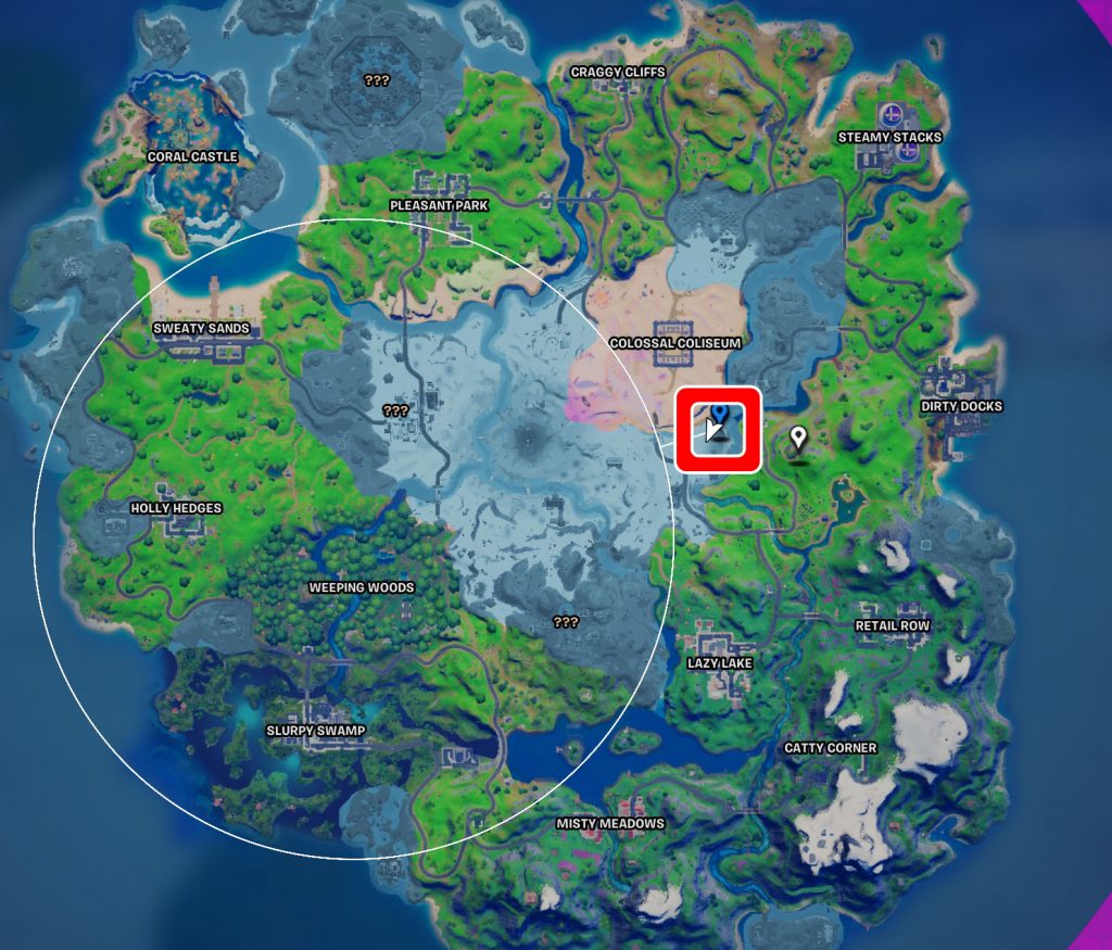 Fortnite: Razor Crest find - location