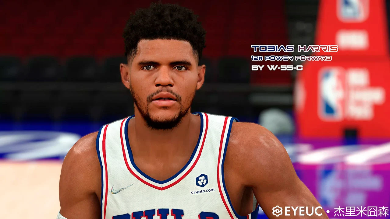 NBA 2K22 Tobias Harris Cyberface