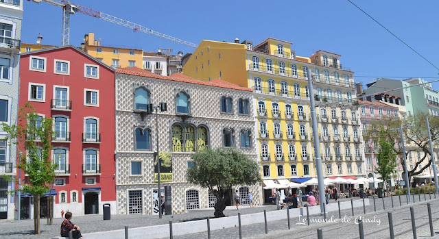 façades des immeubles à Lisbonne