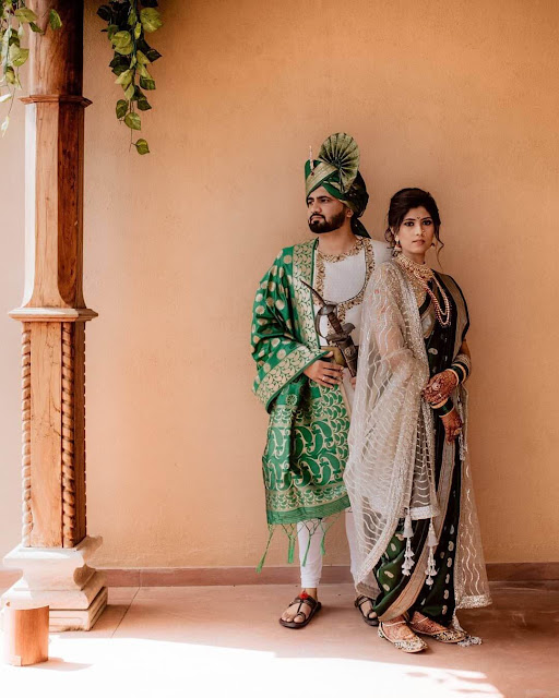 Marathi Wedding Dress.