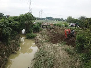 Pasca Banjir Wakil Walikota Cirebon Meninjau Langsung Normalisasi Sungai