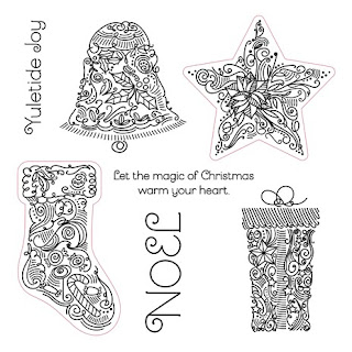 CTMH Holiday Stamp Set Yuletide Joy