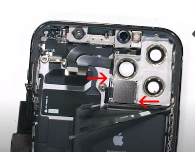 iPhone 12 Pro camera flash sensors