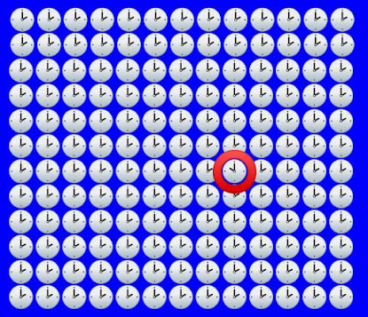 Sharp Eye Puzzle: Can you find the Odd Clock in 9 Seconds