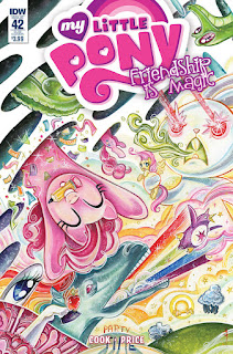  MLP Friendship is Magic #42 Comic by IDW Subscription Cover by Sara Richard 