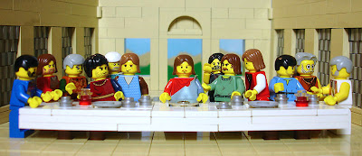 LEGO Last Supper