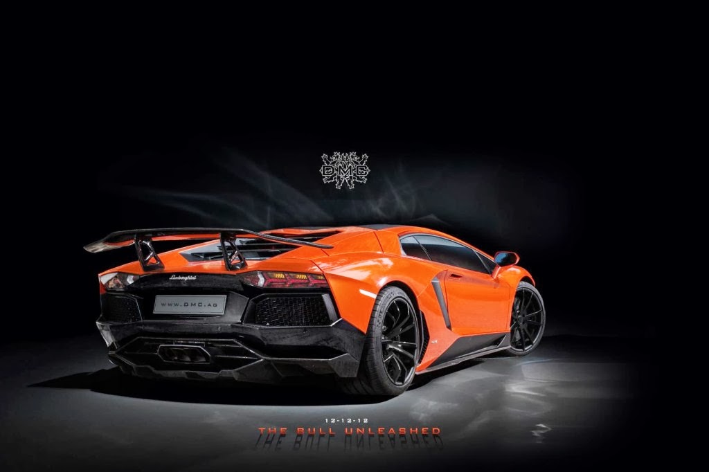 2015 Lamborghini Aventador SV Orange Color Cars Photos