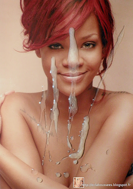 rihanna sperme cumshot cumpics cum photo face