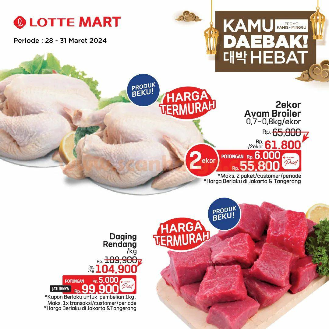 Katalog Promo Lottemart Weekend 28 - 31 Maret 2024