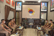 Danyonmarhanlan I Menerima Kunjungan Silaturahmi  Siswa Cadet  AAL