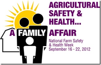 2012 National Farm Safety and Health Week Logo