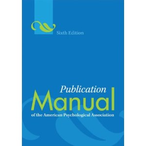 Publication Manual of the American Psychological Association, Sixth Edition buy book online