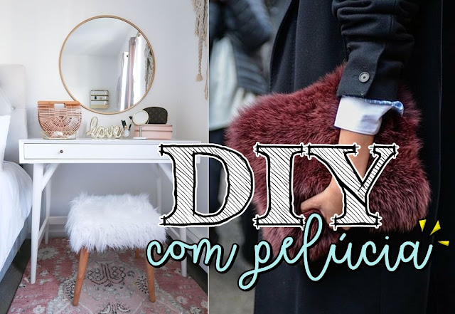 DIY: customize com pelúcia 