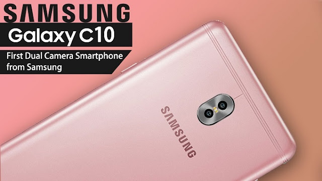 Samsung Galaxy C10 lộ diện với camera kép và có Bixby