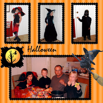 Halloween Family Photo Card