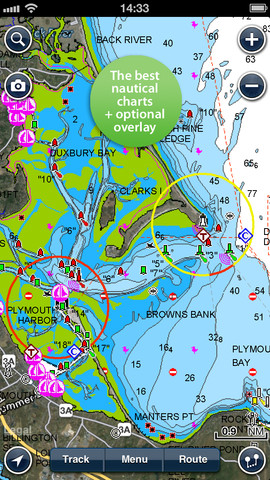 Navionics Marine App