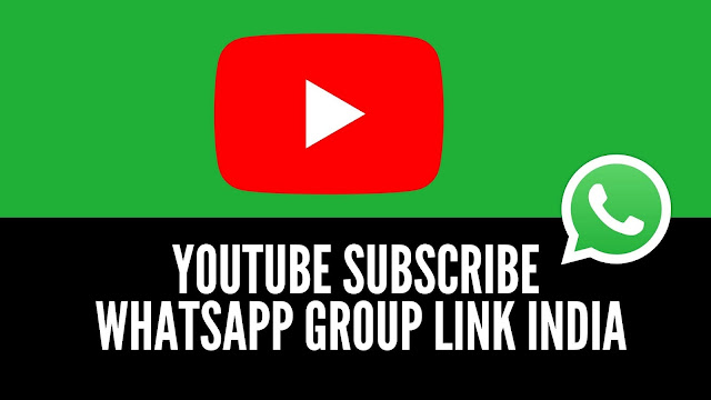 Youtube Subscribe Whatsapp Group Link India