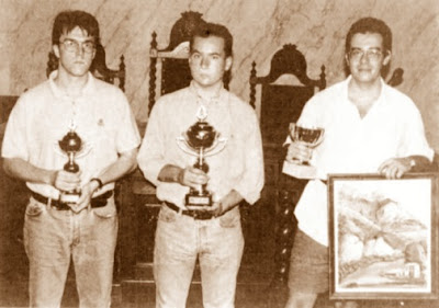 XXIX Open internacional de Ajedrez de Berga 1995, podium