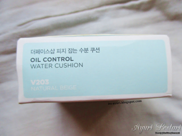 The Face Shop Oil Control Water Cushion #V203 Natural Beige SPF50+ PA+++ Review
