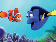 That makes me think of Dory, the cute little blue fish in the animated movie . (marlin and dory finding nemo )