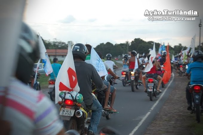 Mega carreata do candidato  Zezildo Almeida movimenta Santa Helena