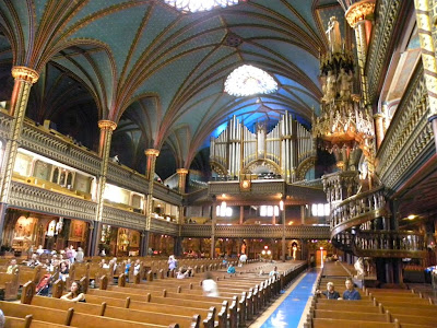 Basilique Notre-Dame in Montréal