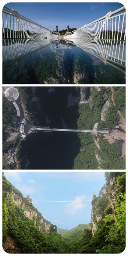 สะพานกระจกจางเจียเจี้ย (Zhangjiajie Glass Bridge)