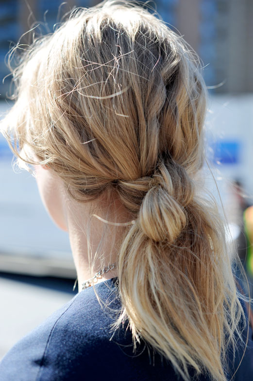 ponytail holders for thick hair. Hair knot