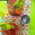 Sopa # 52: Sopa bloody mary y vodka de oro y apios en limón