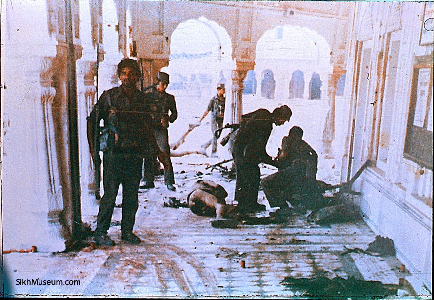 Operation Blue Star, Golden Temple, Amritsar, Punjab, India | Rare & Old Vintage Photos (1984)