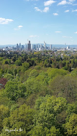 Frankfurt vazut din Goetheturm