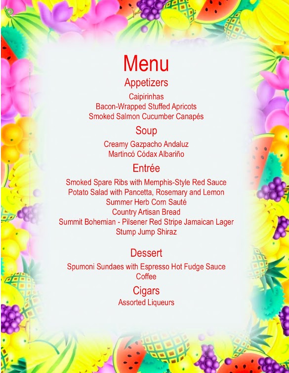 Menu For Summer Dinner Party - Dinner Party Menu Ideas - Seeing Sunshine | Dinner party ... / Summer wine and beer suggestions.