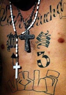Gang and Gangsta Style Tattoos- though most people didn’t have the skill to identify symbols33