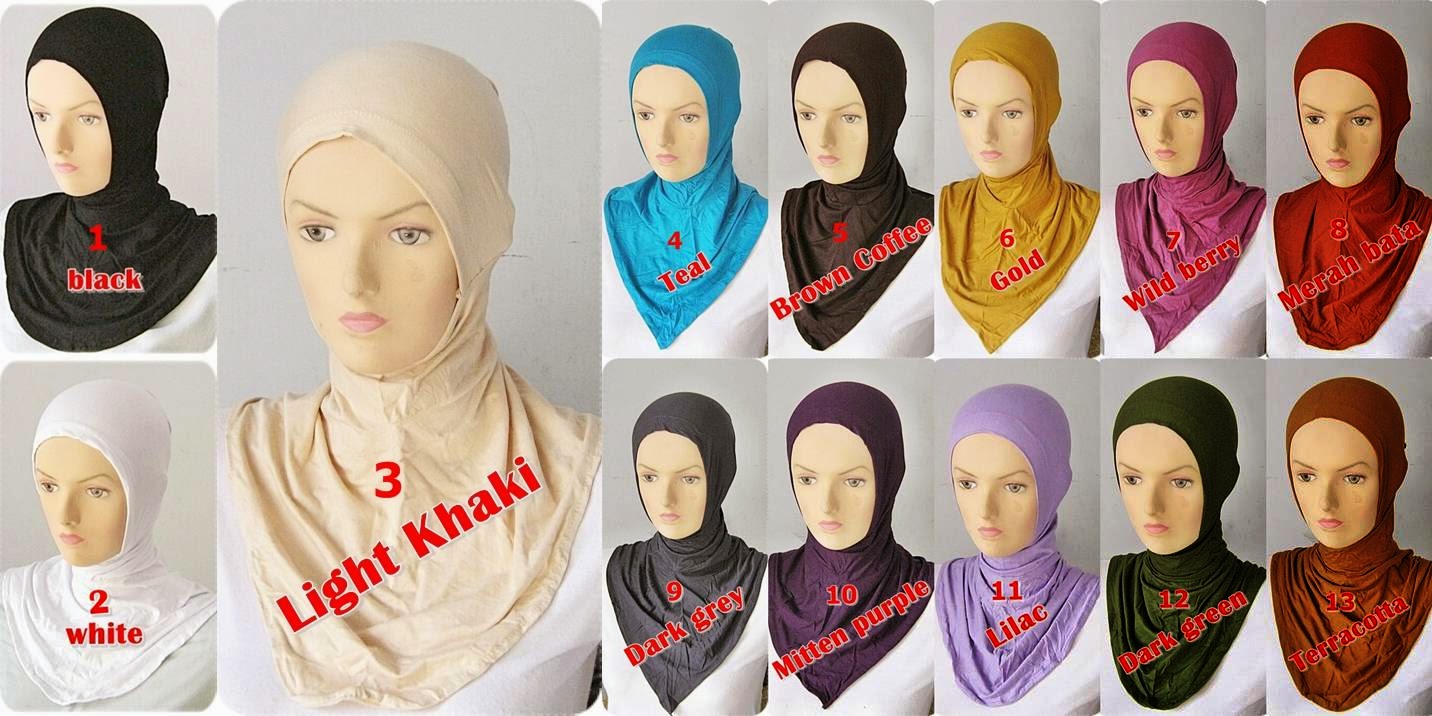 Jilbab, Baju Muslim Online : Ciput Antem/ Ninja Antem 