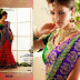 Indian Nakkashi Colorful-Printed Beautiful Sarees Wear Collection 2014 for Bridals-Wedding Latest Fashion Sari Dress