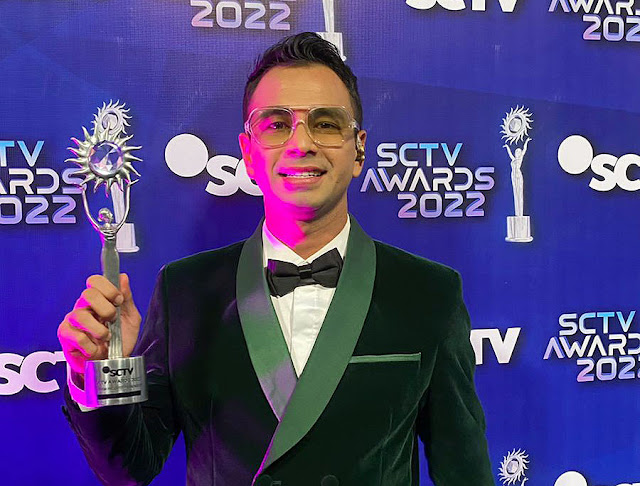 Raffi Ahmad Borong 2 Penghargaan di Ajang SCTV Award 2022