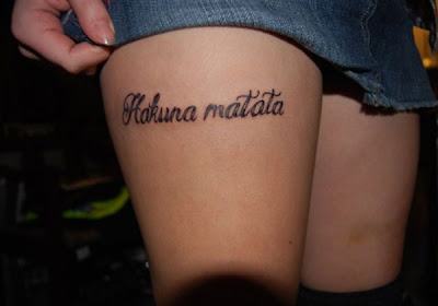 hakuna matata tattoo