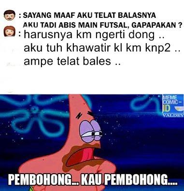 10 Meme 'Kau Pembohong' Ini Kocak Banget Bikin Tukang Gombal Mimisan