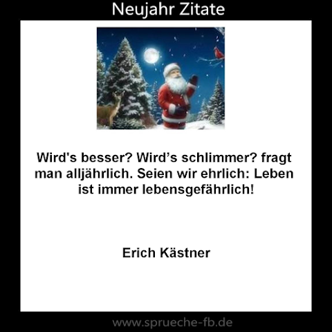 Neujahr Zitate