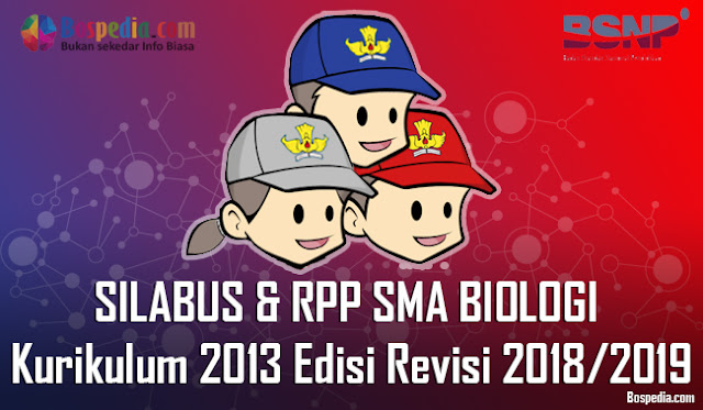 Silabus Dan Rpp Untuk Kelas 10,11,12 Sma Biologi Kurikulum 2013 Edisi Revisi 2018/2019