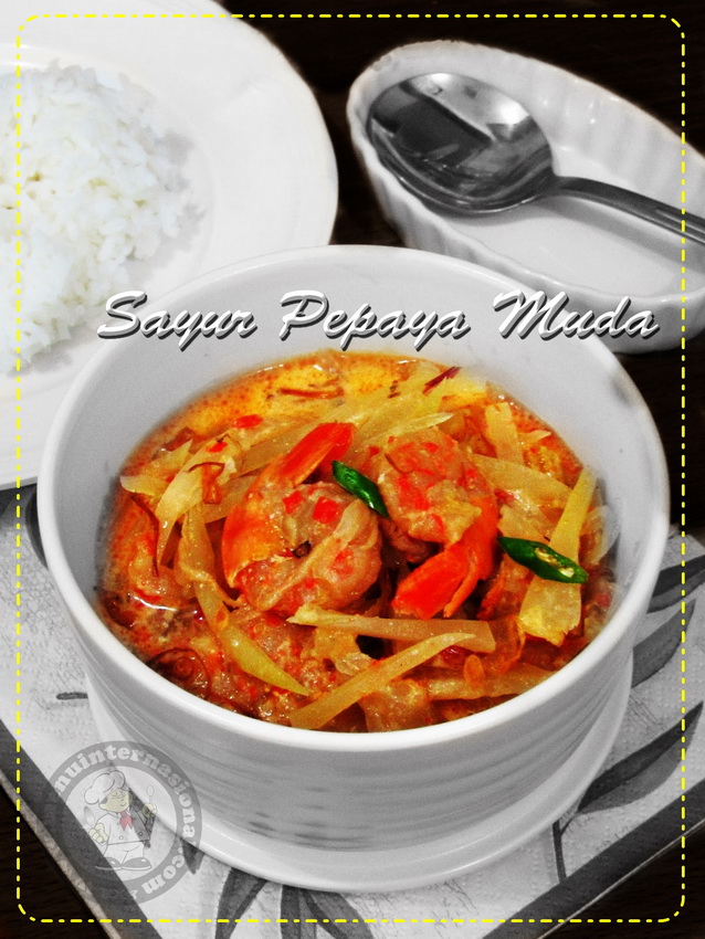 Resep Sayur Pepaya Muda Bumbu Kuning - raspunsuri-net